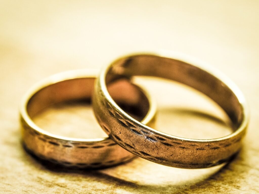 Classic wedding rings
