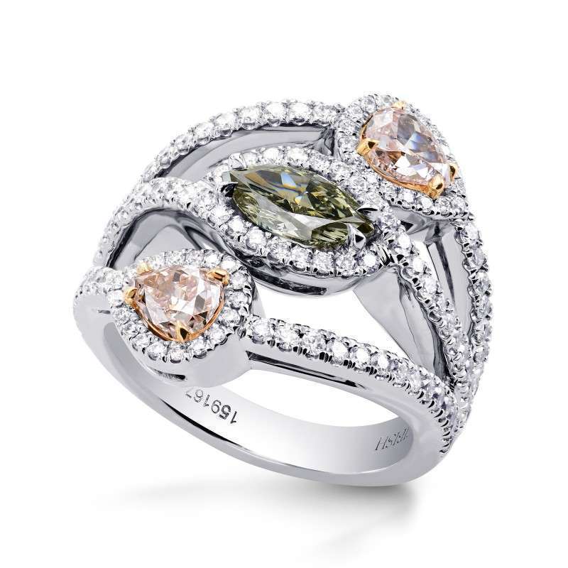 Jewelry 159167 ring platinum platinum rose gold