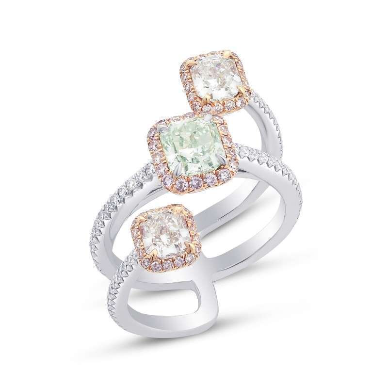 Jewelry 294059 ring 18k gold gold white rose d6ead
