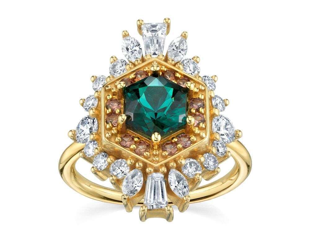 Tourmaline hex ballerina