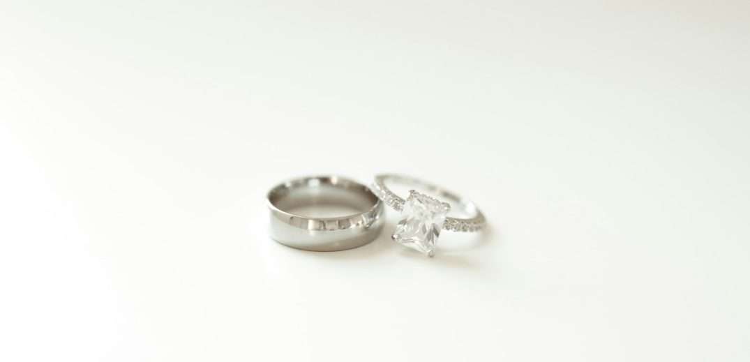Palladium wedding rings